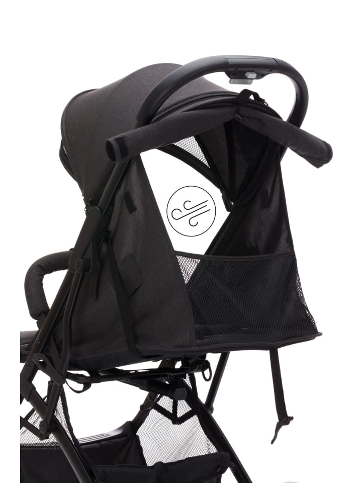 fillikid Sportwagen Buggy Styler Elite Exklusiv in Schwarz Melange günstig kaufen onesize