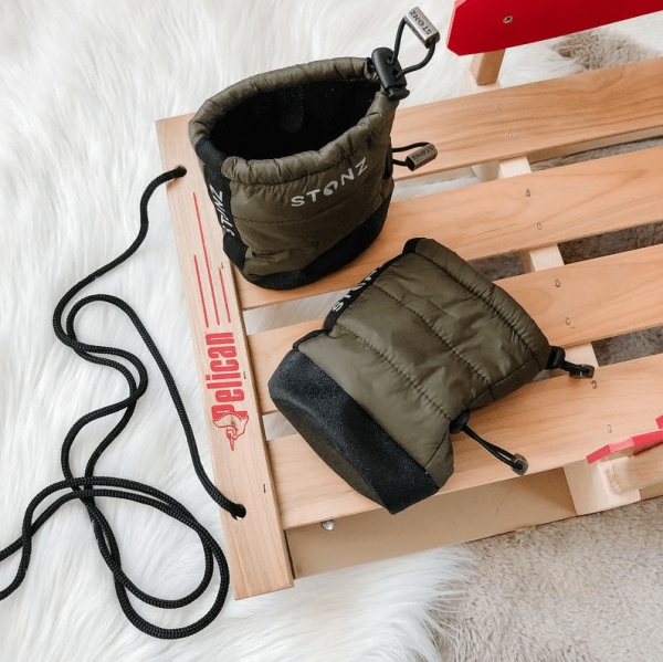 Stonz ~ Baby Puffer Booties ~ Pine