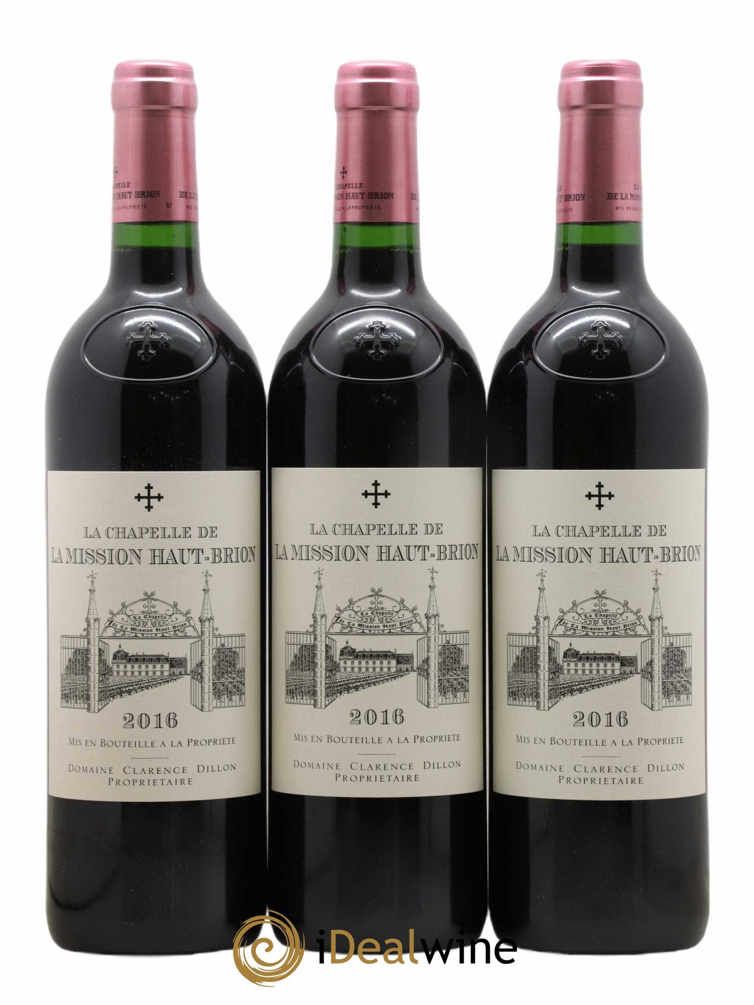 La Chapelle de La Mission Haut-Brion Second Vin  2016 - Lot de 6 Bouteilles