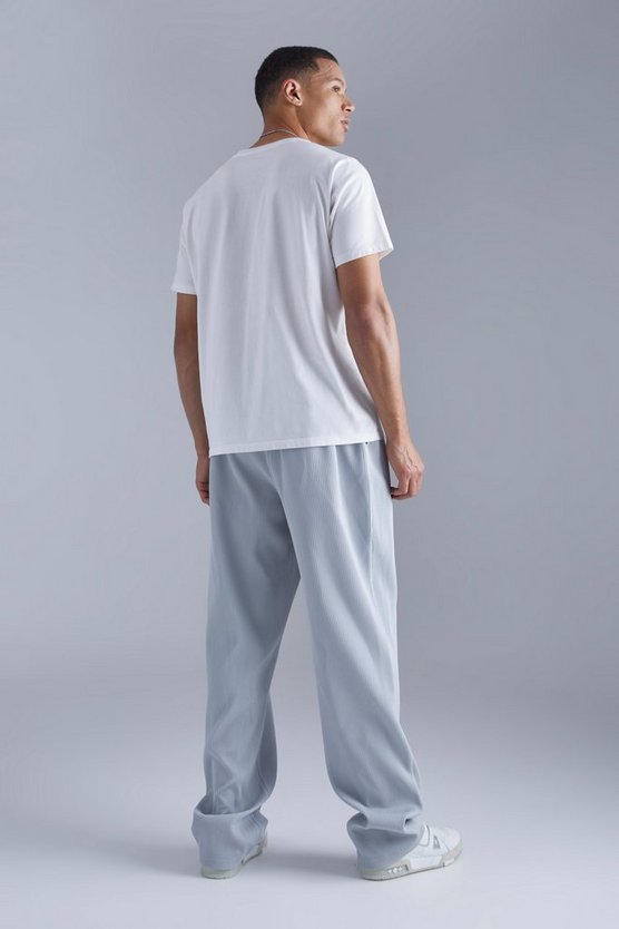 Tall lockere Hose mit elastischem Bund