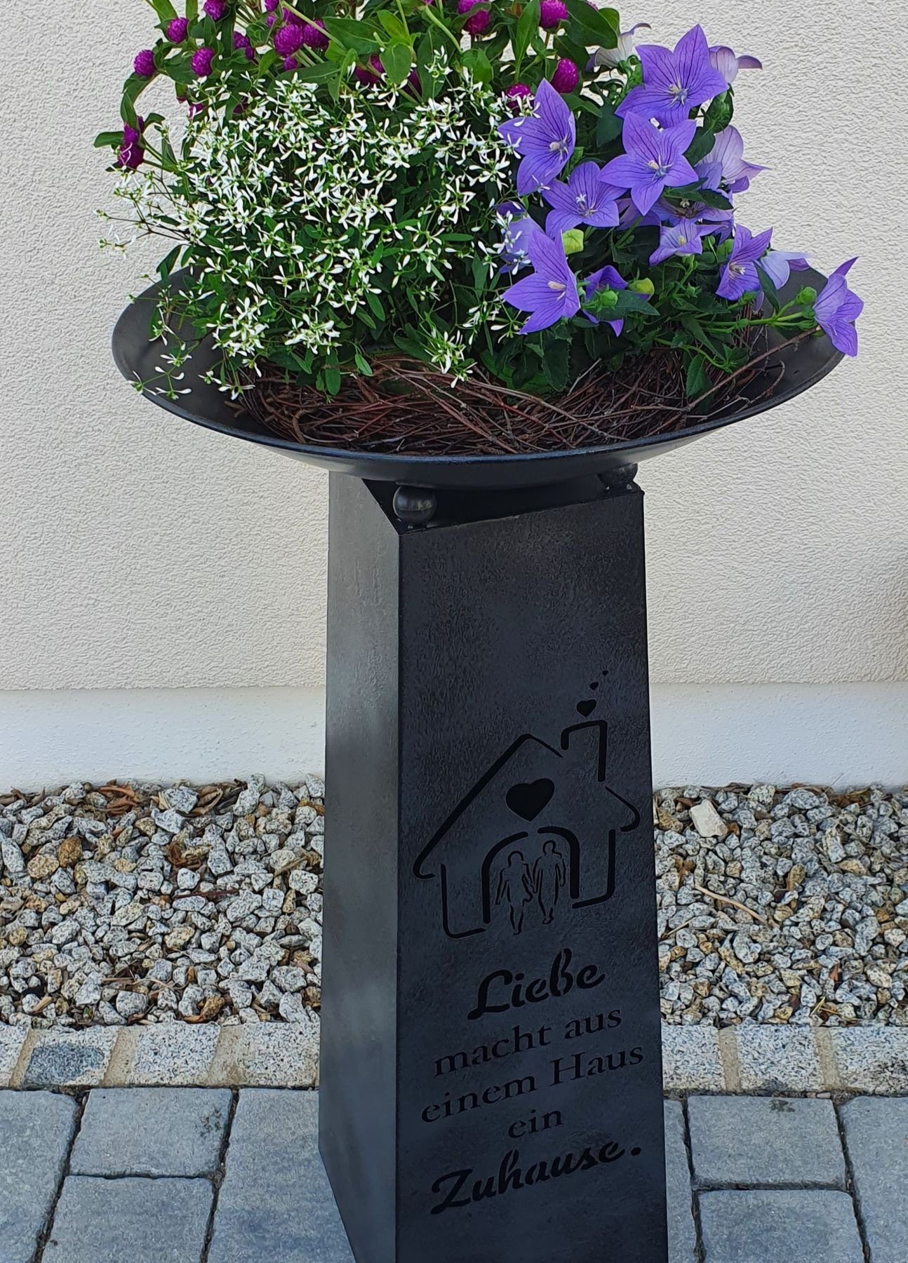 GILDE Blumenhocker Schalenständer 