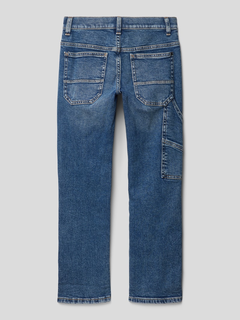 Hose mit Cargotasche in blau