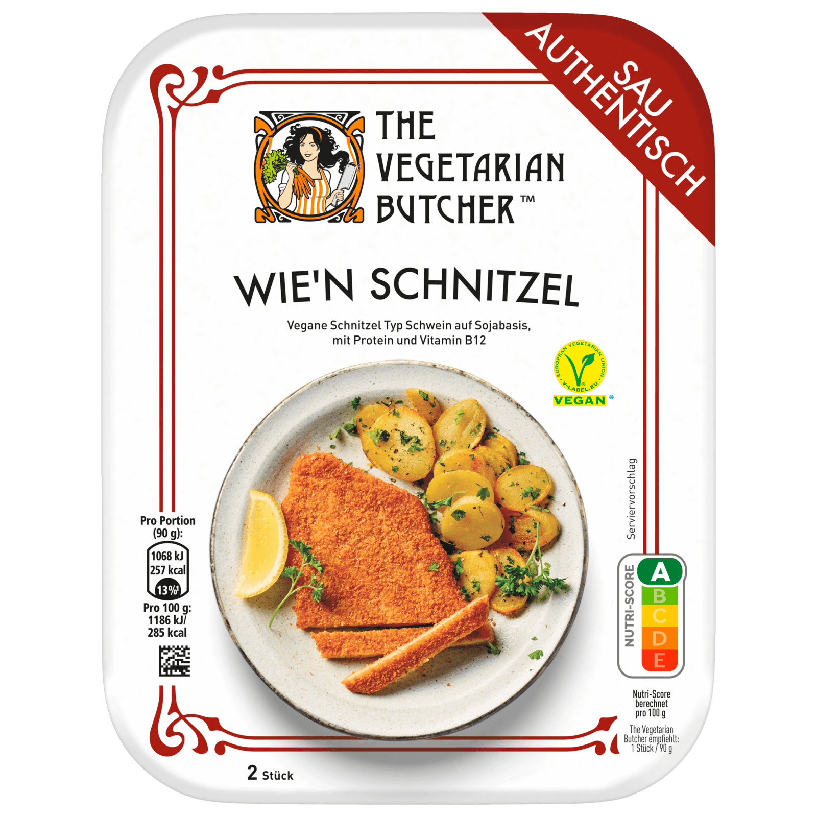 The Vegetarian Butcher Wie'n Schnitzel vegan 180g