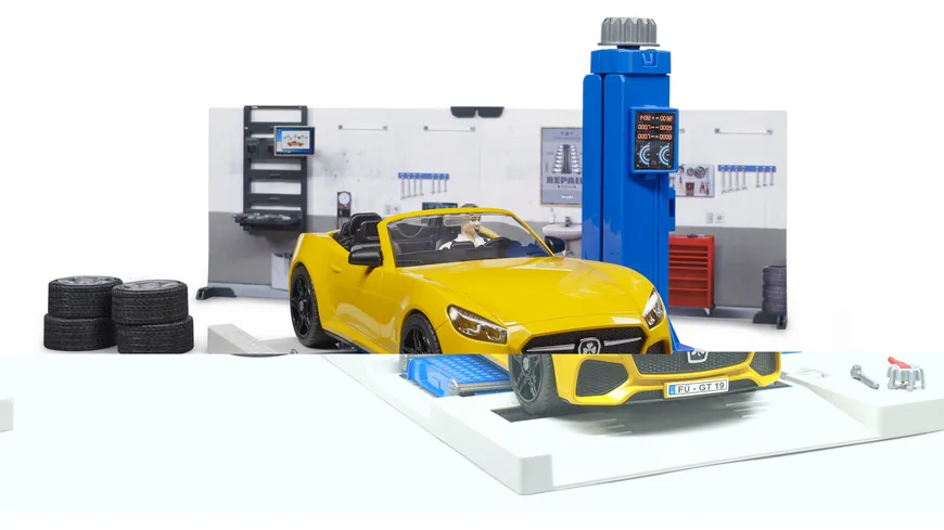 BRUDER - bworld PKW-Werkstatt 62110