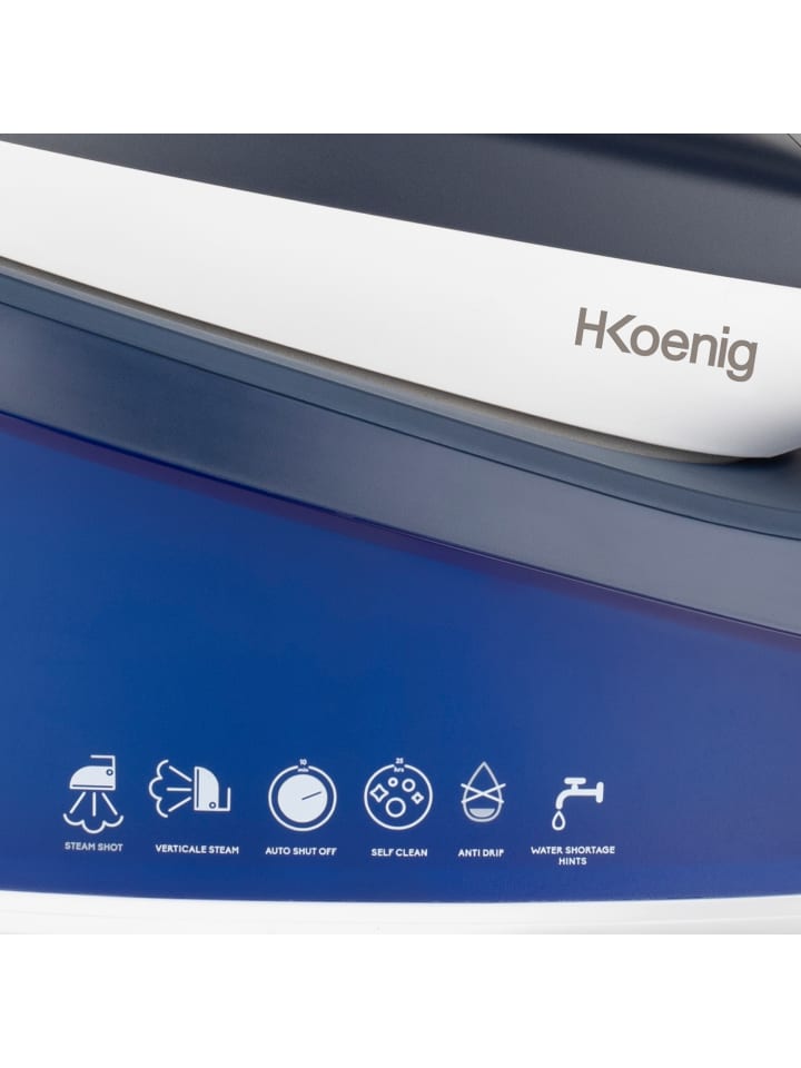 HKoenig Dampfbügelstation V7 Blau und Weiß günstig kaufen onesize
