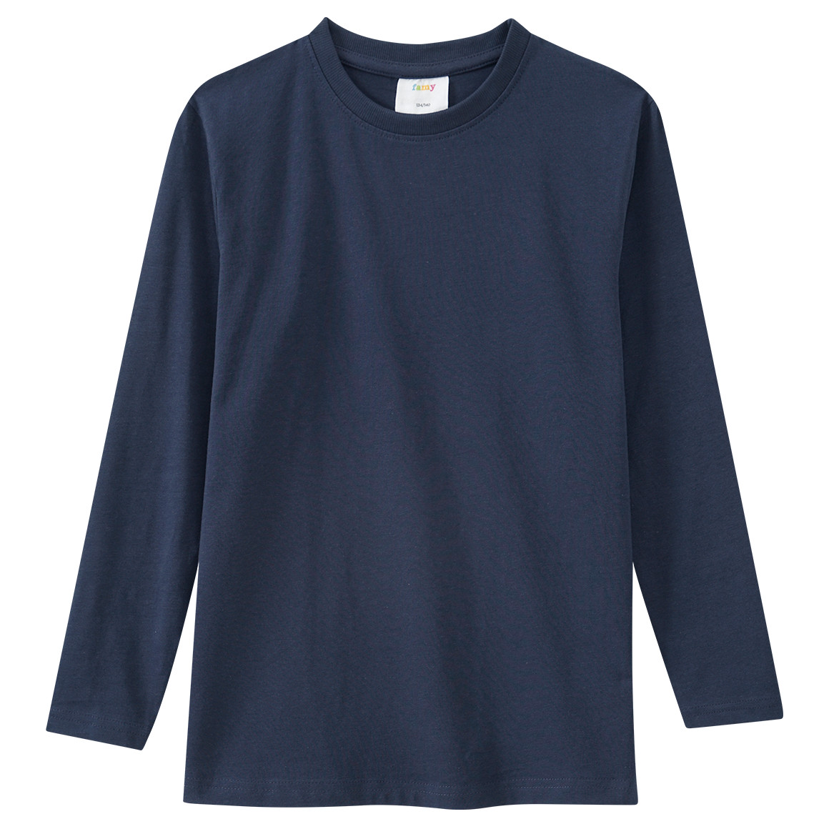 2 Jungen Langarmshirts im Basic-Look