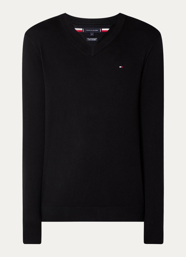 Tommy Hilfiger Fine-knit pullover with logo