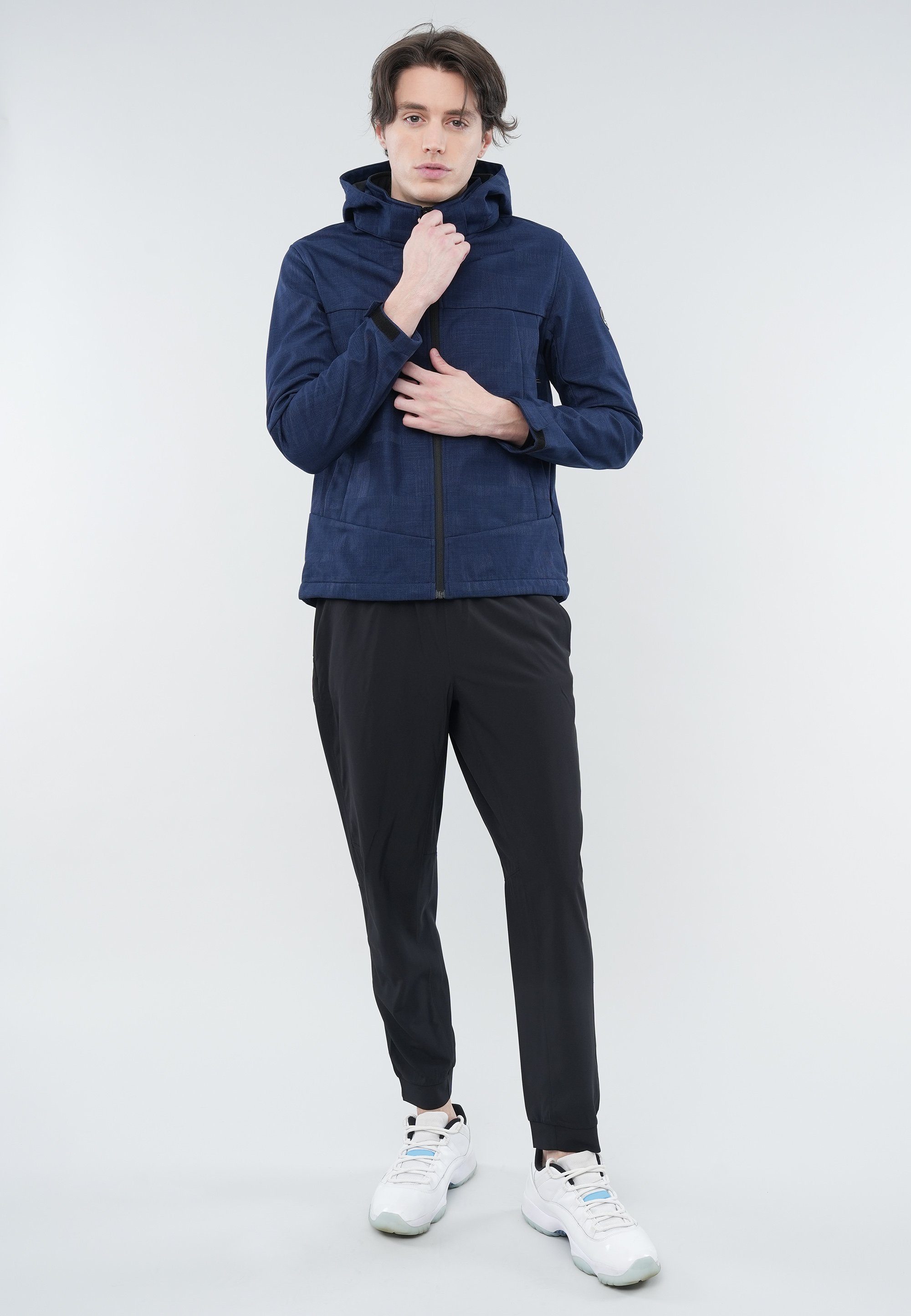 GIORDANO Softshelljacke G Motion mit wasser- und windabweisender Funktion