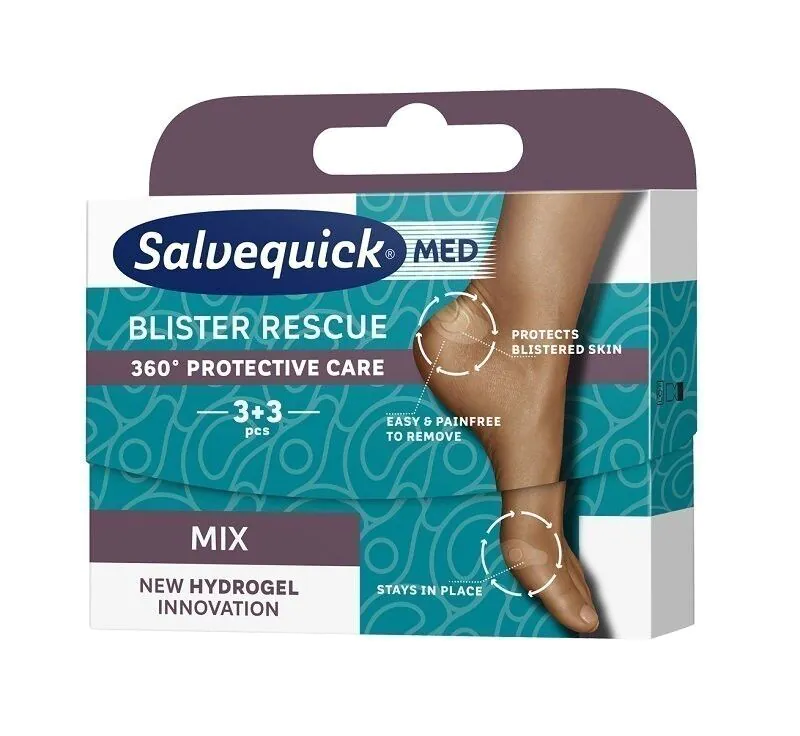 Salvequick Blister Rescue, Επιθέματα για Φουσκάλες, Μείγμα