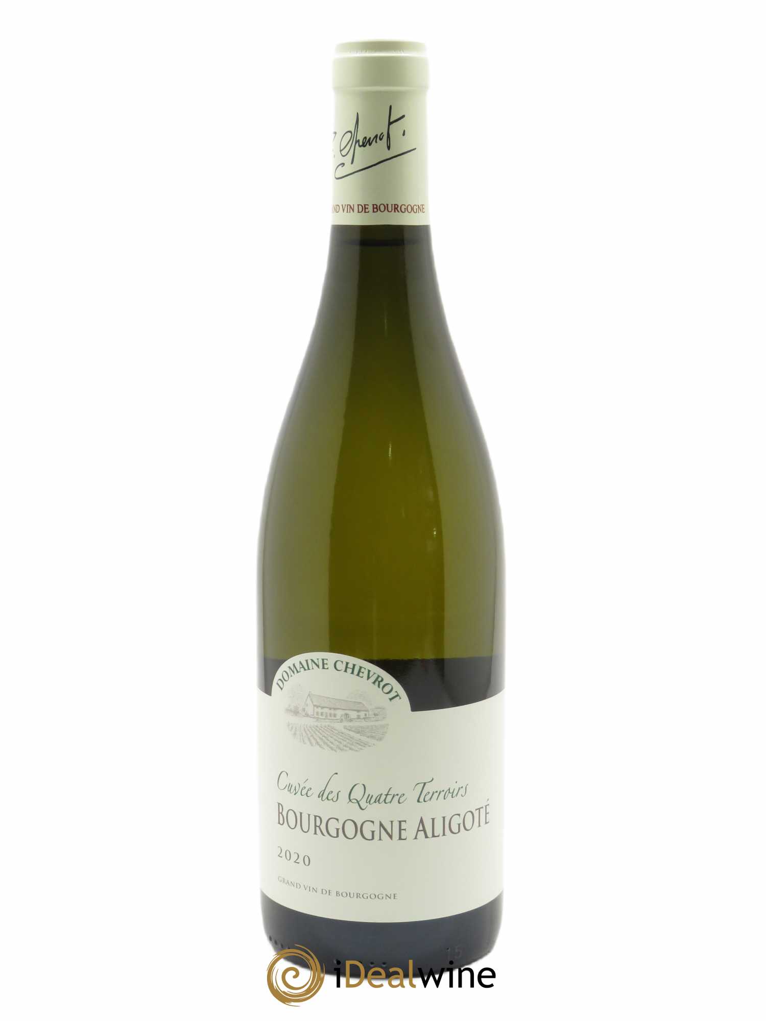 Bourgogne Aligoté Quatre Terroirs Domaine Chevrot  2020 - Lot de 1 Bouteille