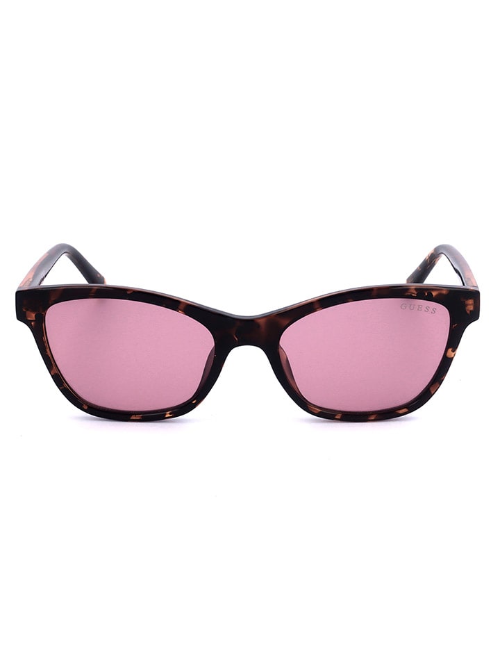Guess Kinder-Sonnenbrille in Braun/ Pink günstig kaufen 48