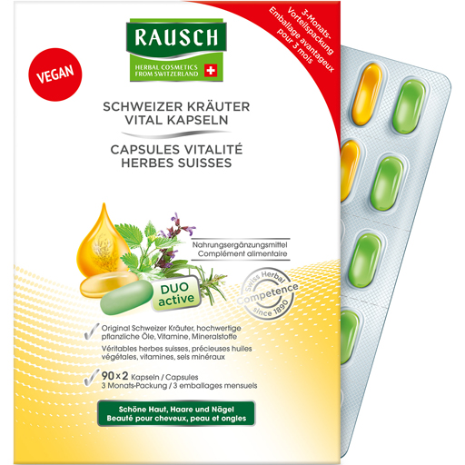 RAUSCH Schweizer Kr.Vital Kaps.3 Monats Packung  3X30X2 St  Kapseln
