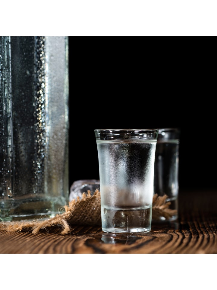 relaxdays 6x Schnapsgläser in Transparent - 4 cl günstig kaufen onesize