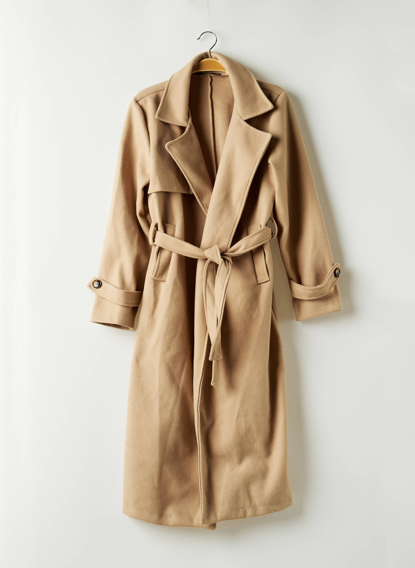 Boohoo Manteaux Longs Femme couleur beige
