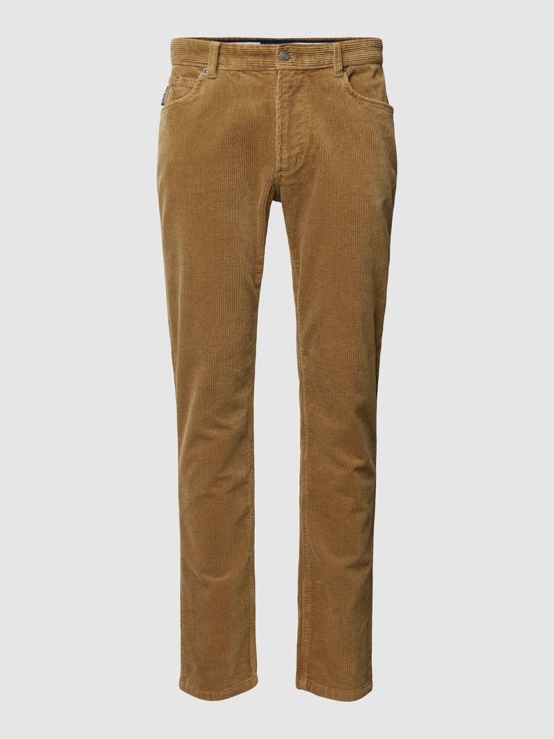 Cordhose im 5-Pocket-Design in beige