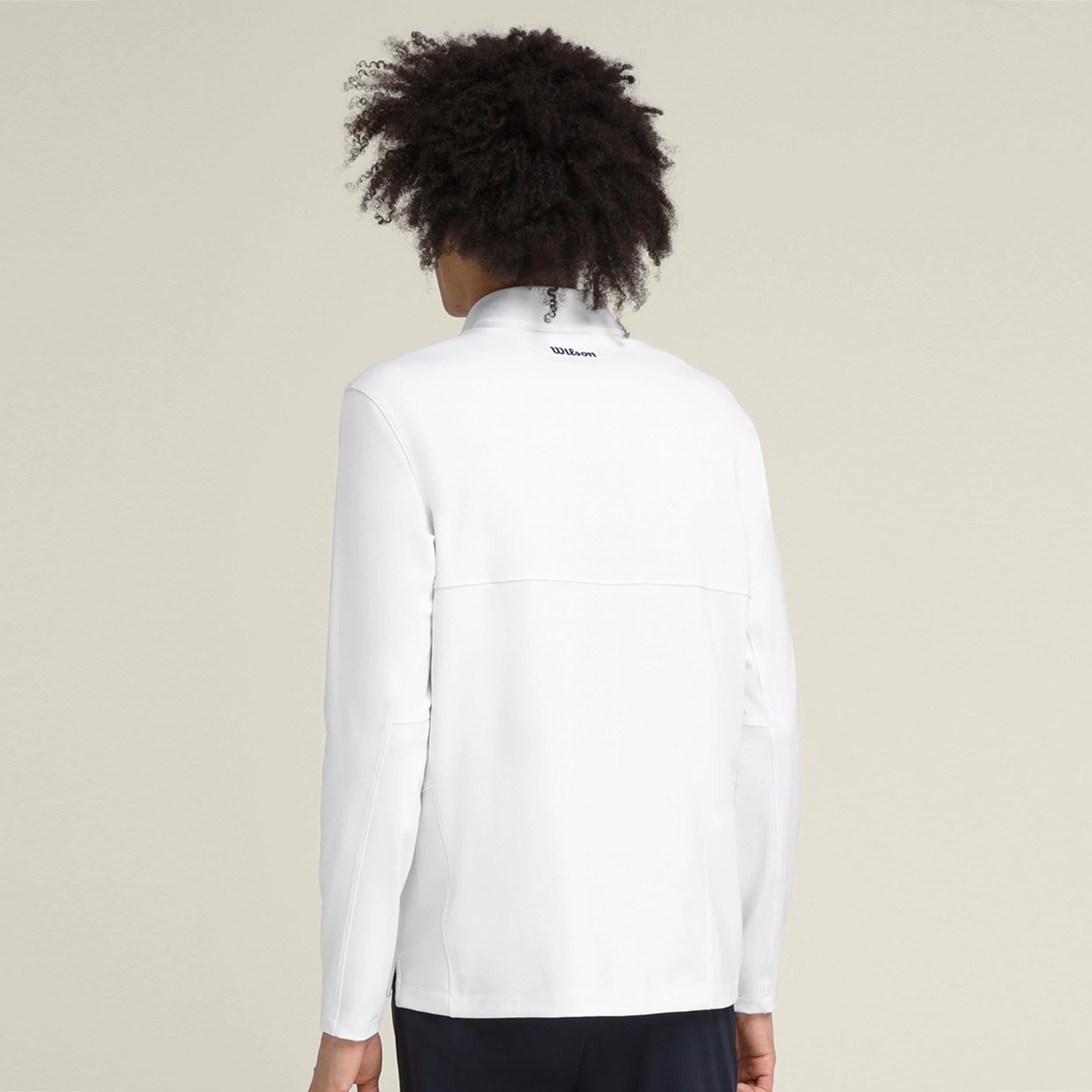 Elevate Performance 1/2 Zip Sweatshirt Herren - Weiß