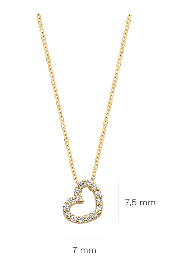 Collana Blush in oro giallo 14 carati 3072YZI