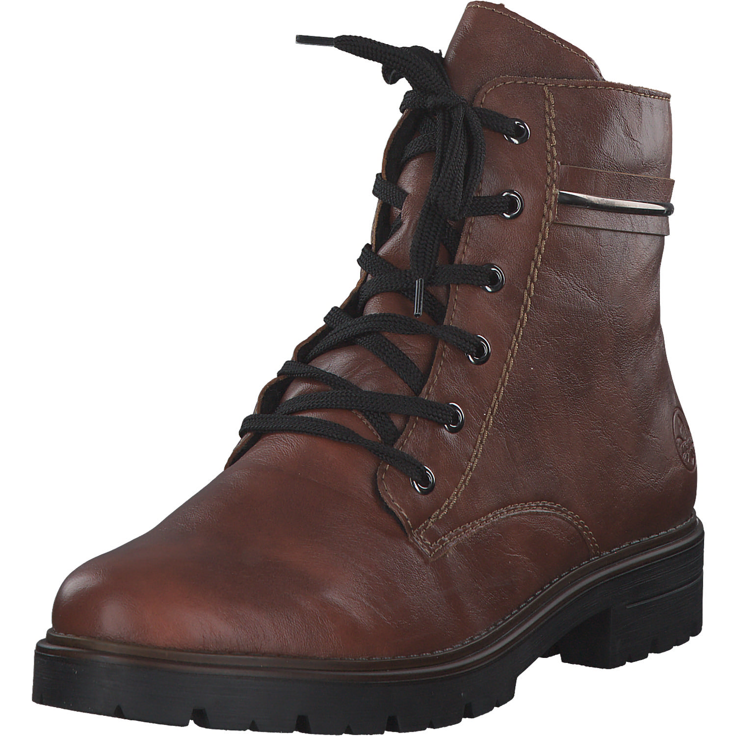 Rieker Z2842, Schnürstiefel, Damen, fuchs