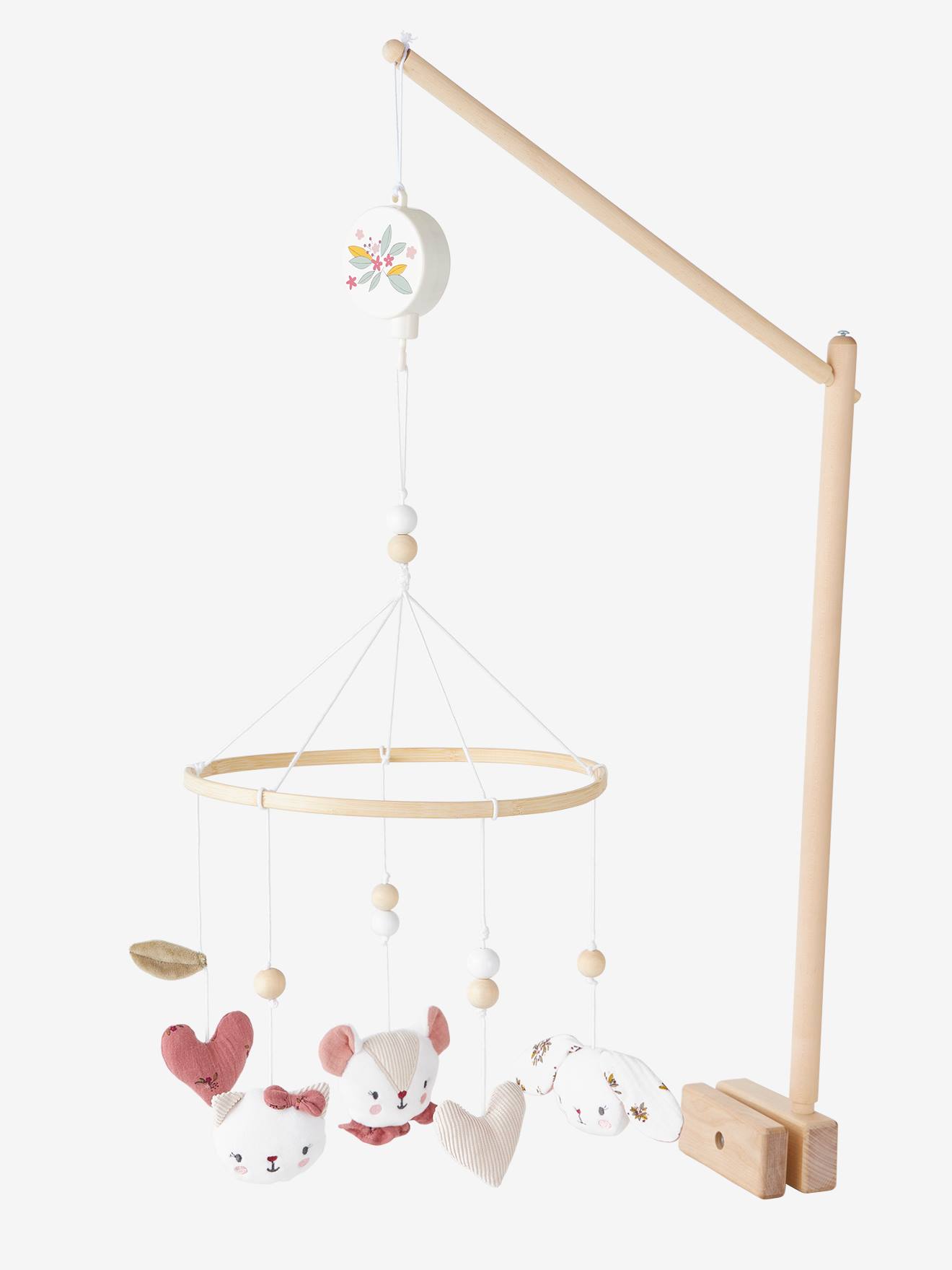Mobile musical GRENIER rose