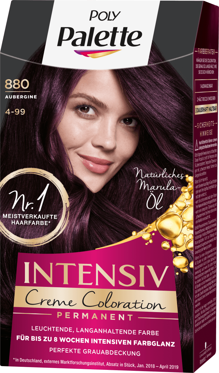 Haarfarbe 880 Aubergine, 1 St
