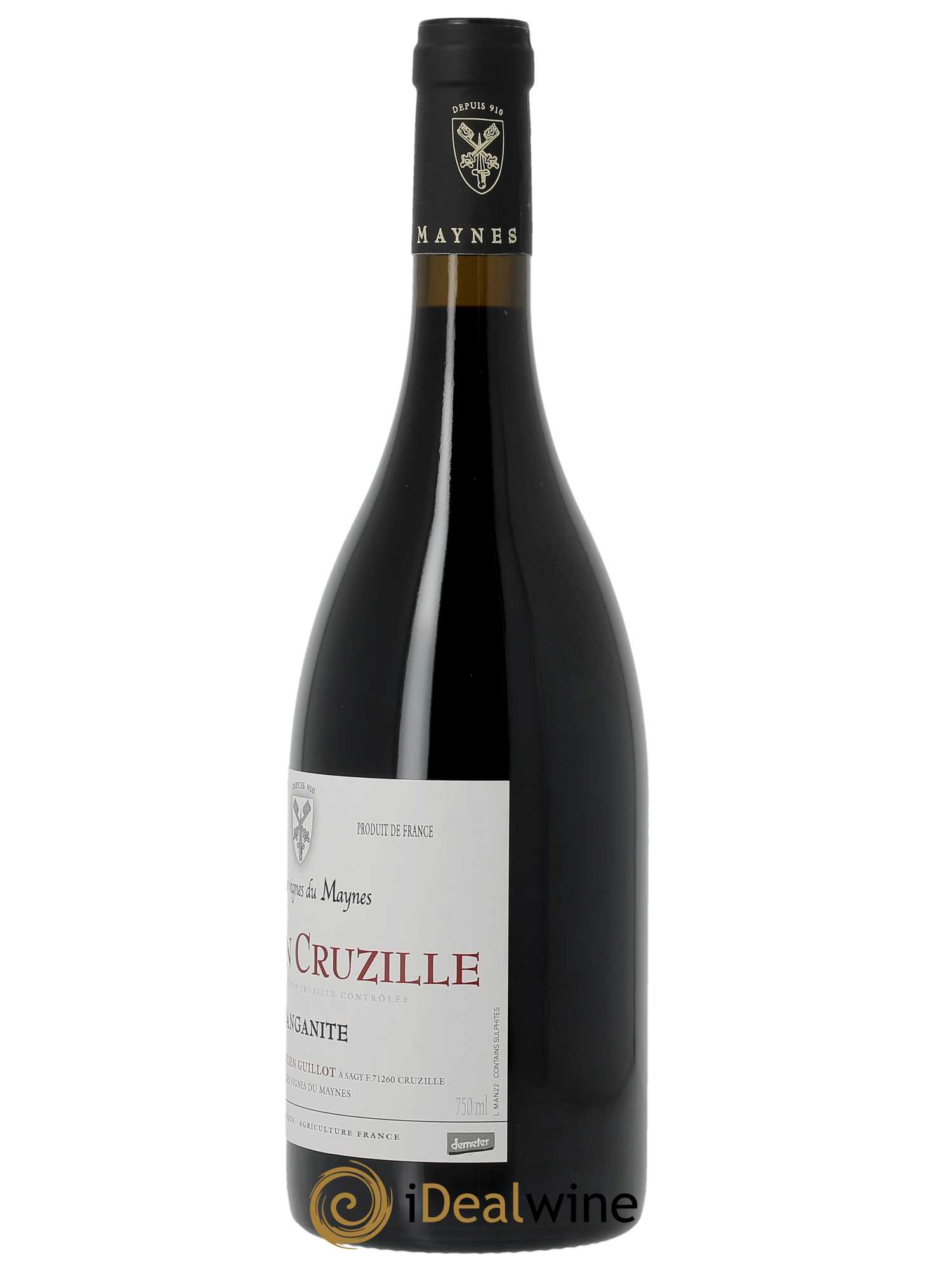 Mâcon-Cruzille Manganite Les Vignes du Maynes  2022 - Lot de 1 Bouteille
