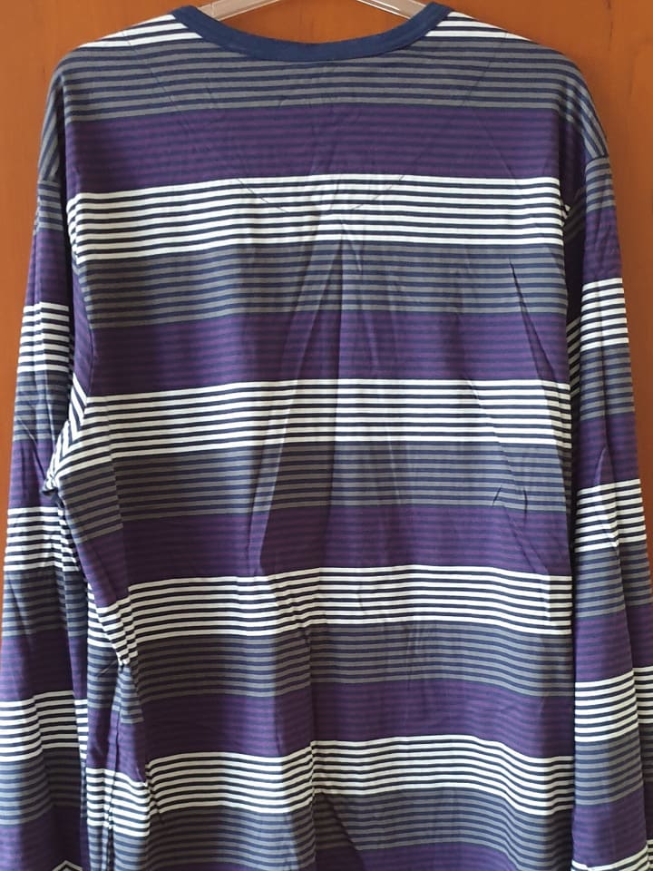 Seidensticker Pyjama in Dunkelblau/ Grau/ Lila günstig kaufen 54