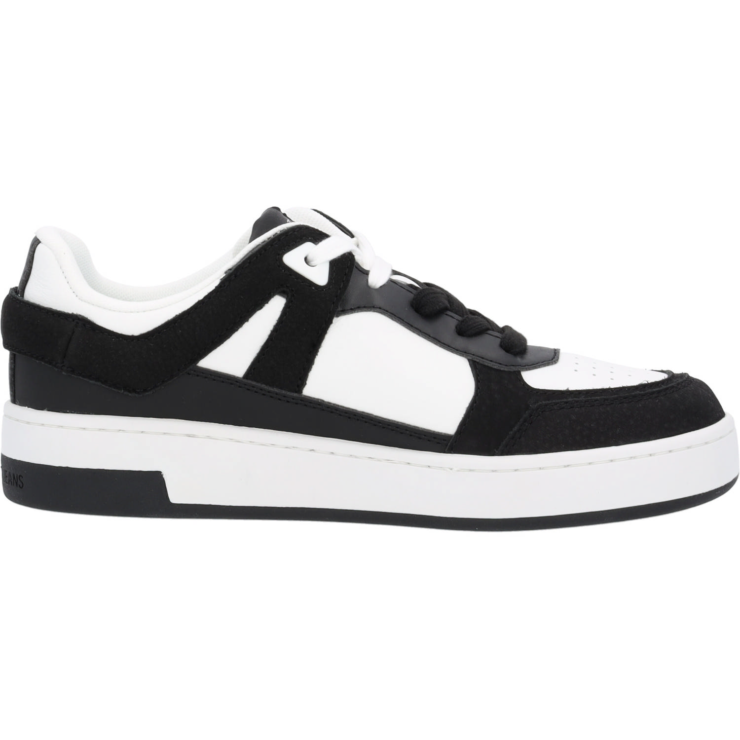 Calvin Klein YW0YW01301, Schnürschuhe, Damen, schwarz weiß