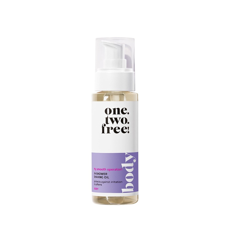 one.two.free! In-Shower Shaving Oil Huile de rasage