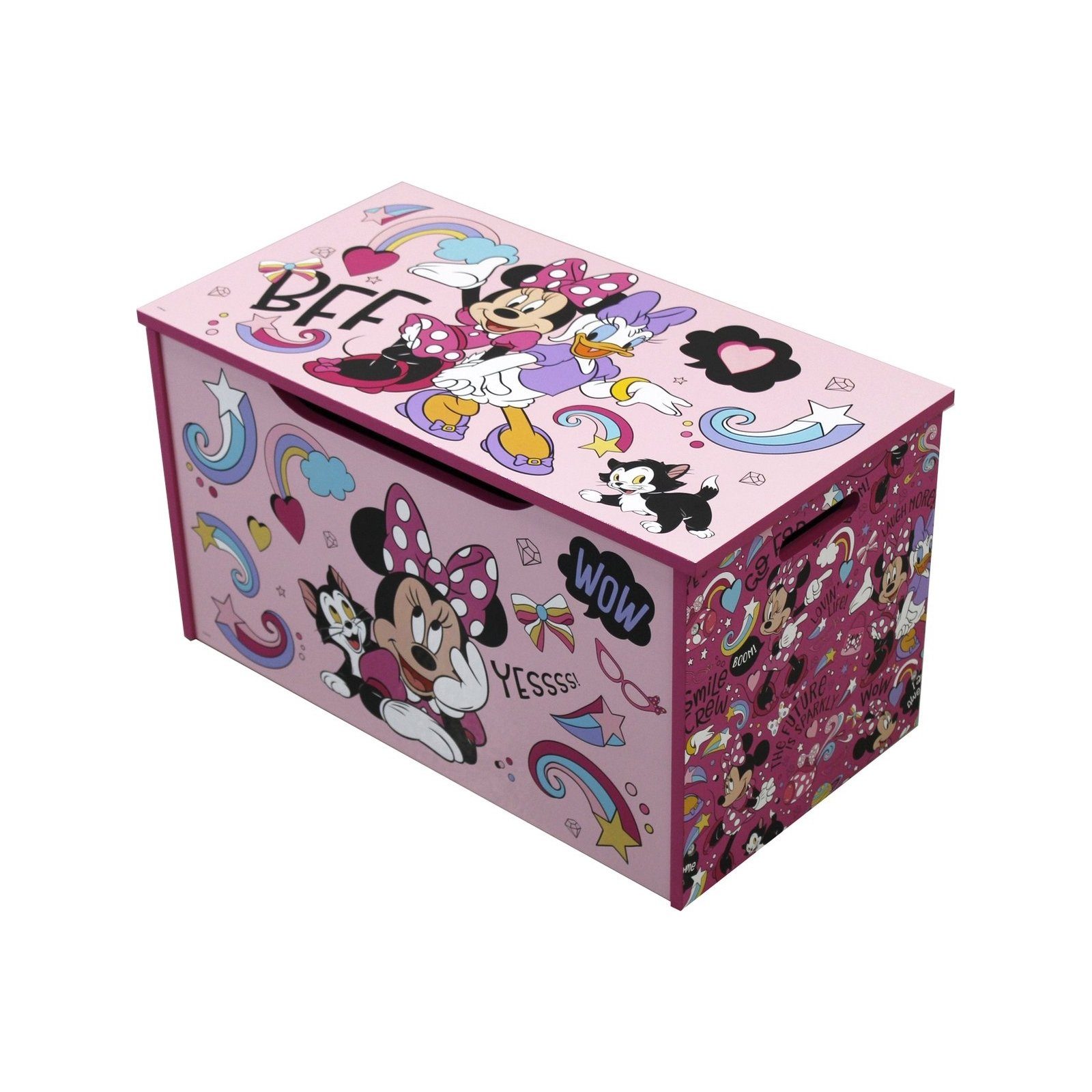 HTI-Living Spielzeugtruhe Aufbewahrungstruhe Minnie Maus (Stück, 1 St)