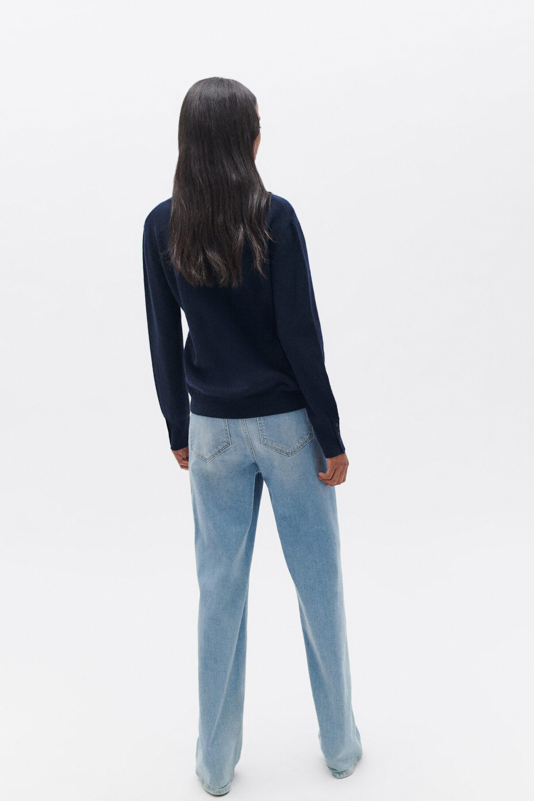 Pull marianne bleu marine femme
