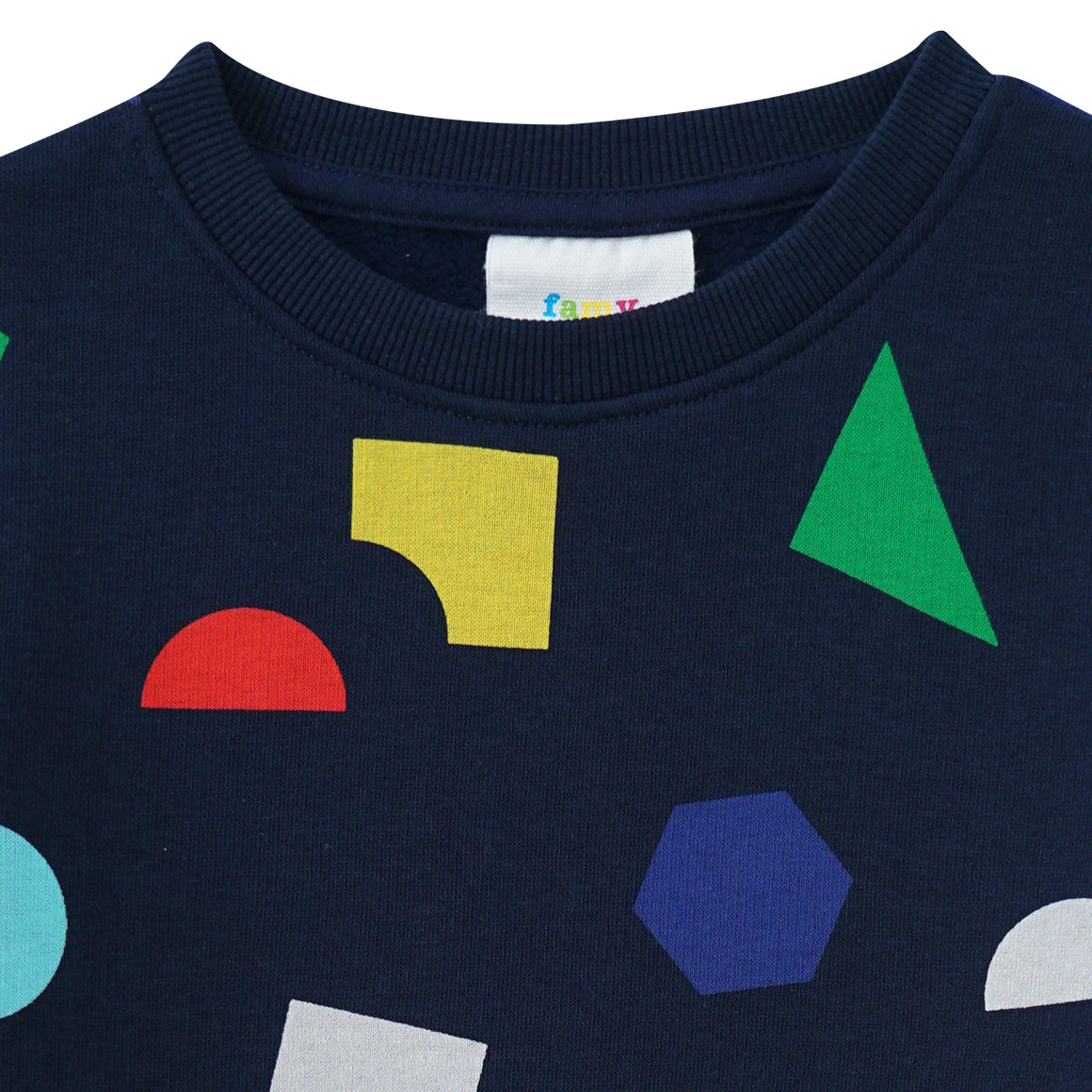 Jungen Sweatshirt mit bunten Motiven