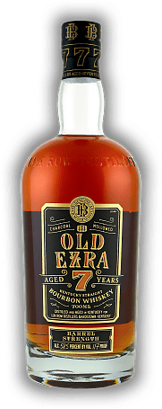 Ezra Brooks Old Ezra No 7 Years Barrel Strength 58,5% Ezra Brooks Old Ezra No 7 Years Barrel Strength 58,5%  Alter 7 J. - 0,7	 Liter - Vol 58,5%