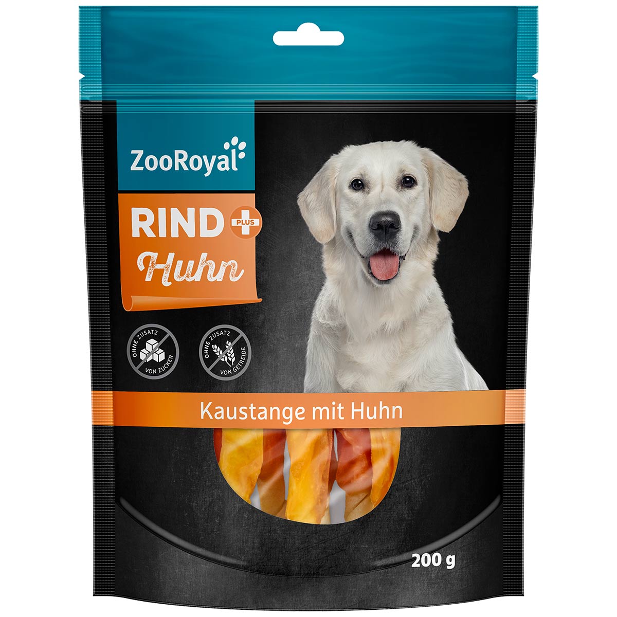 ZooRoyal Rind+ Kaustange mit Huhn 200g kaufen