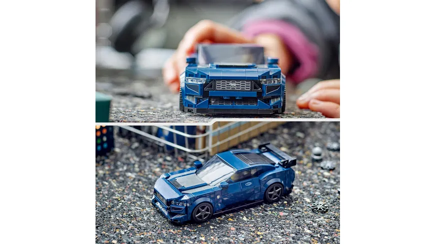 LEGO Speed Champions 76920 Ford Mustang Dark Horse Sportwagen Auto-Spielzeug