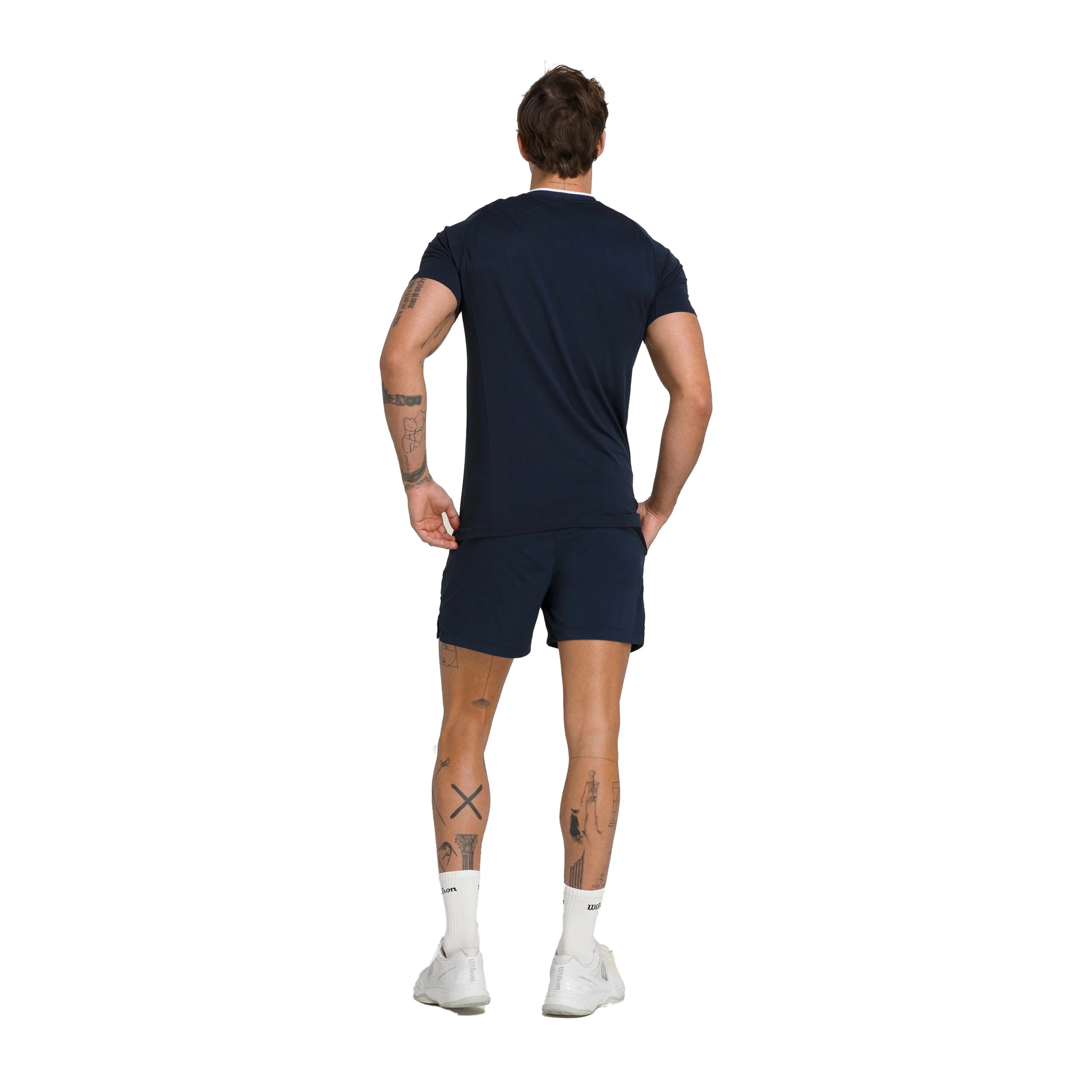 Players Seamless Zip Henley 2.0 T-Shirt Herren - Blau