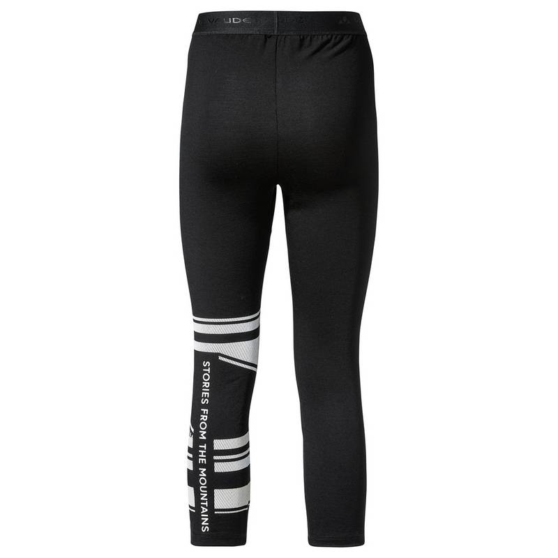 VAUDE Women's Monviso Wool 3/4 Tights Funktionshose Damen
