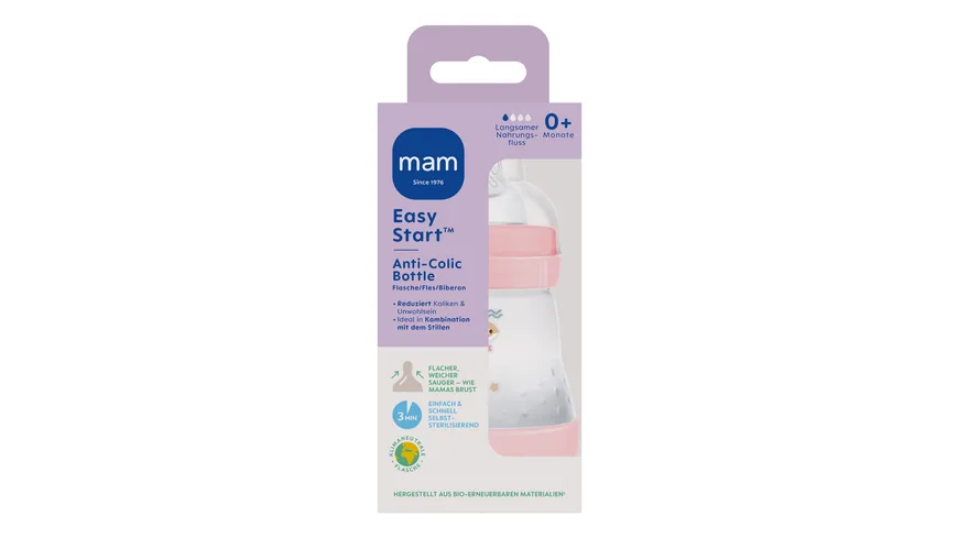MAM Easy Start Anti-Colic, 160 ml, Delfin