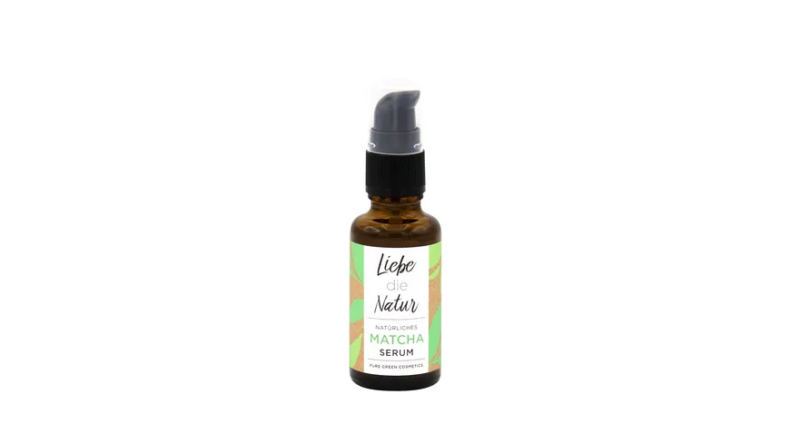 LIEBE DIE NATUR - natürliches Intensivserum Matcha 30 ml