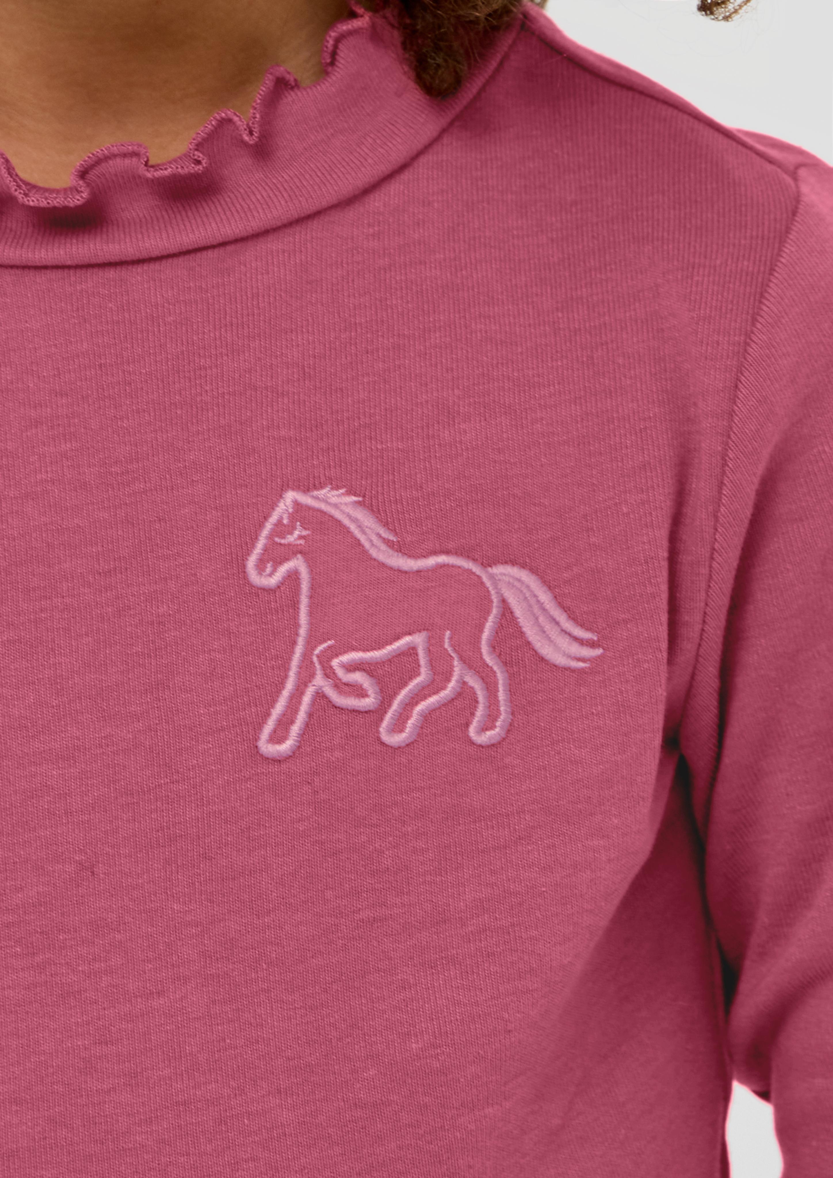 Longsleeve mit Rollsaum  2138507-4592