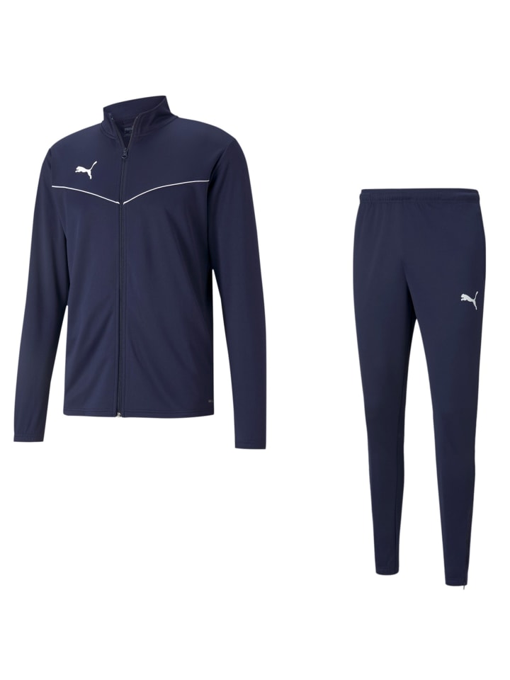 Puma Trainingsanzug Sportanzug in Dunkelblau günstig kaufen