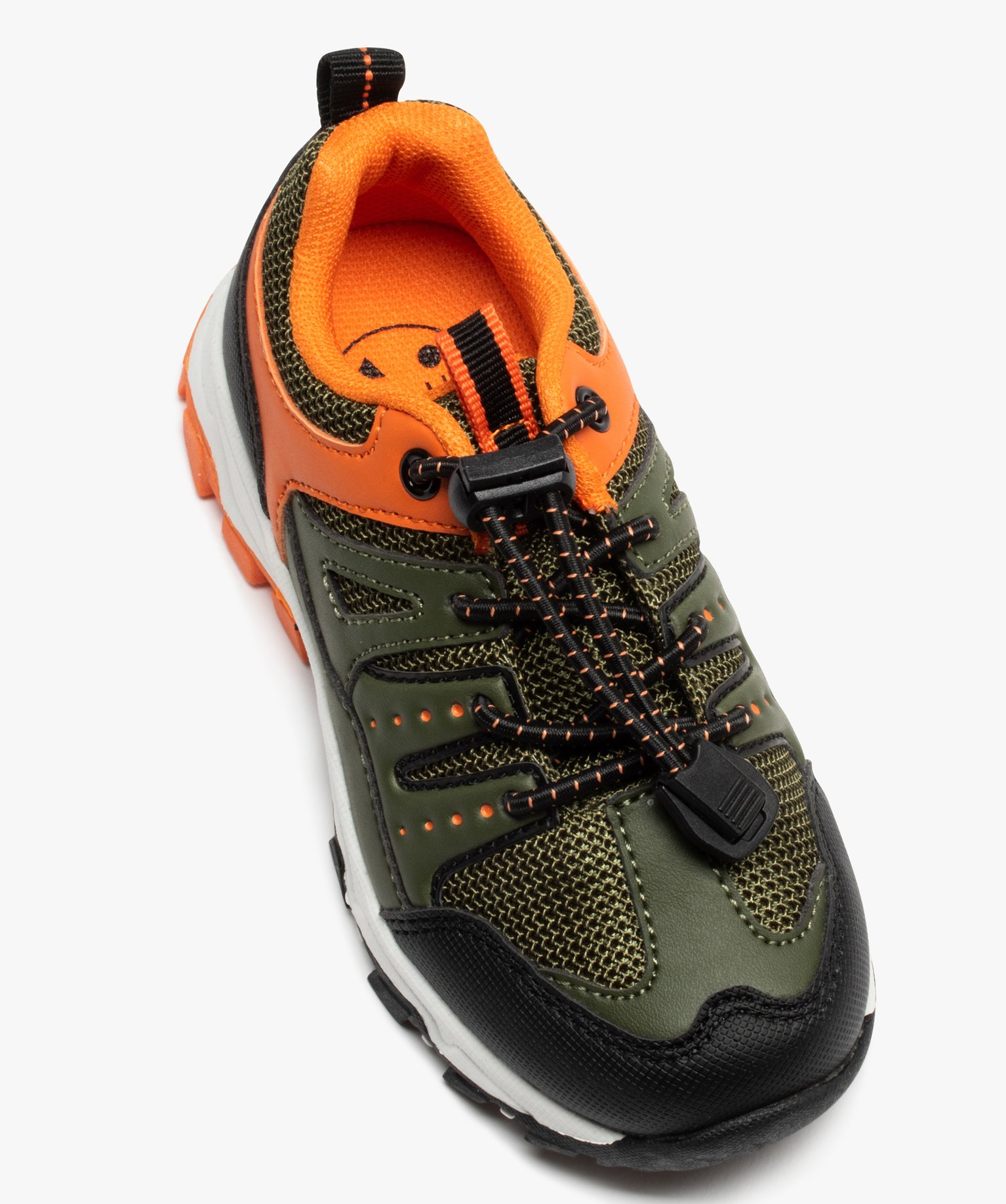 Baskets Garçon style outdoor à lacets et en mesh - Maui & ... kaki | GEMO