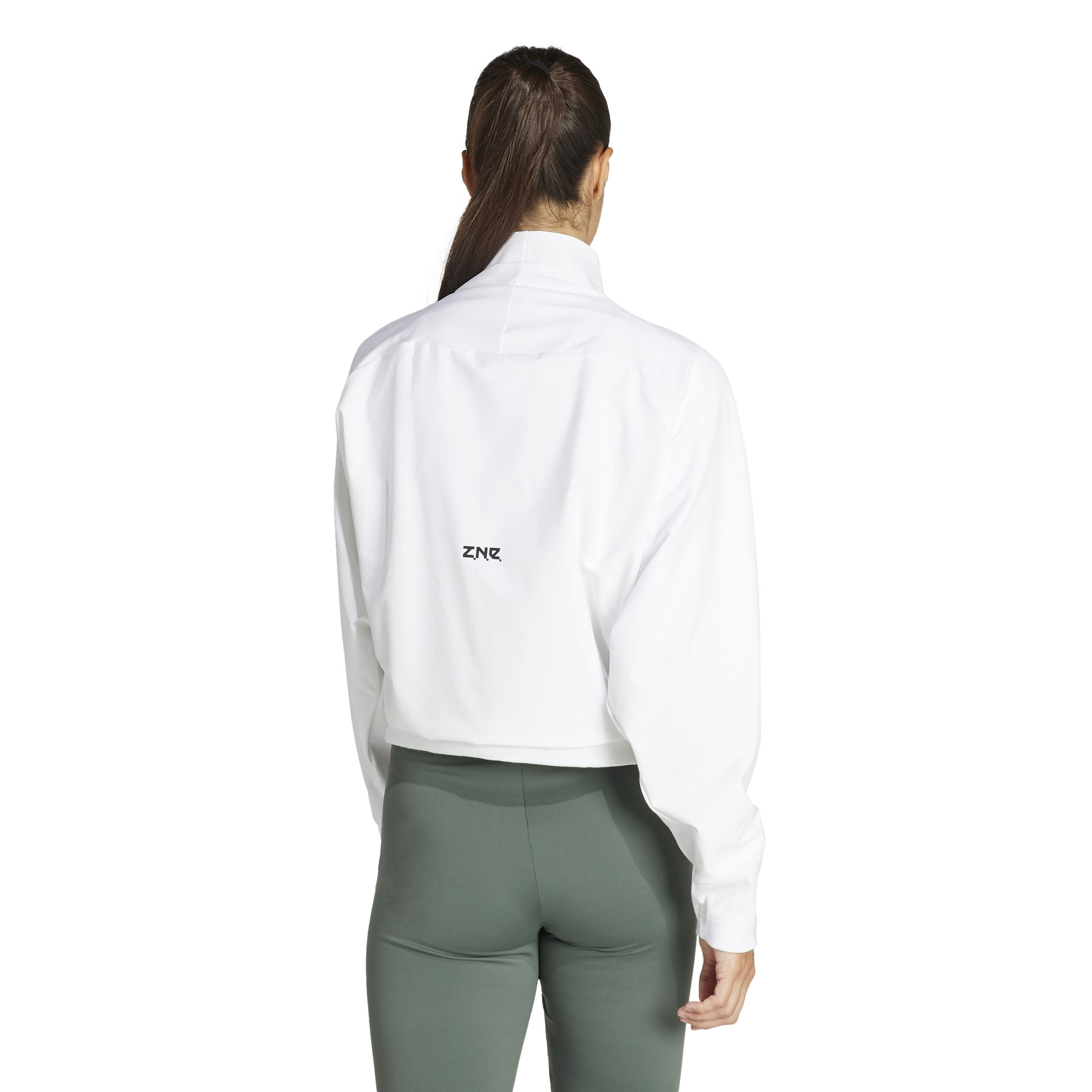 Z.N.E. Woven Sweatshirt Damen - Weiß