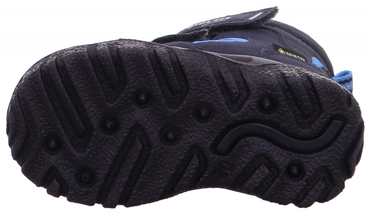 HUSKY1 - Blau Boots mit Klettverschluss
