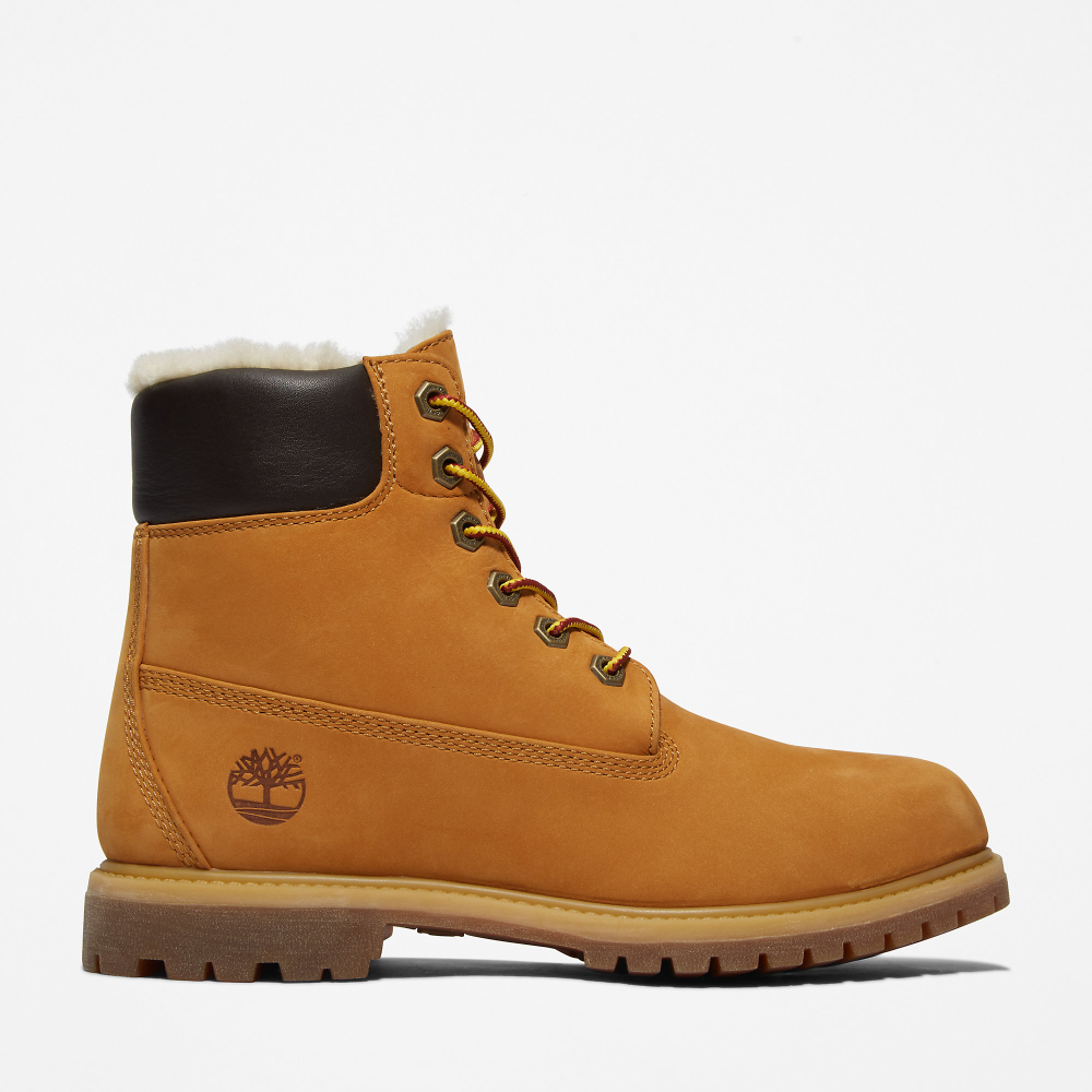 Timberland 6in Premium Shearling Lined WP 6 Inch Boot TB0A19TE2311 / braun