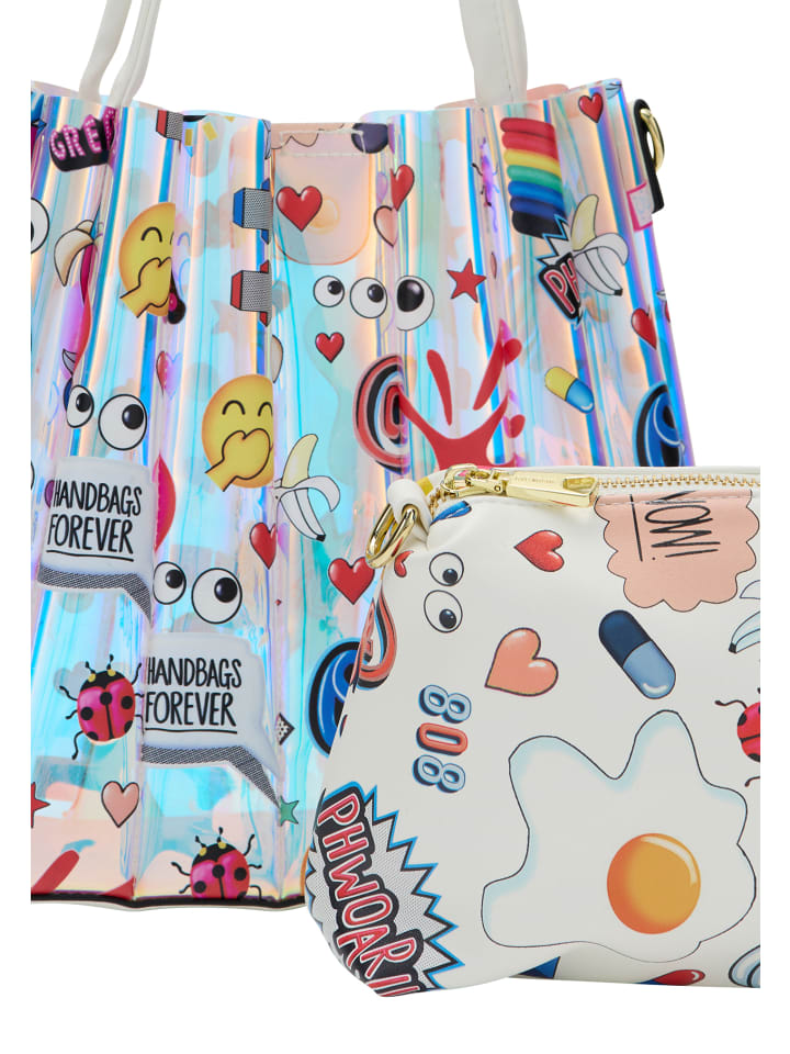 myMo Tote Bag Tote Bag in White Multicolor günstig kaufen onesize