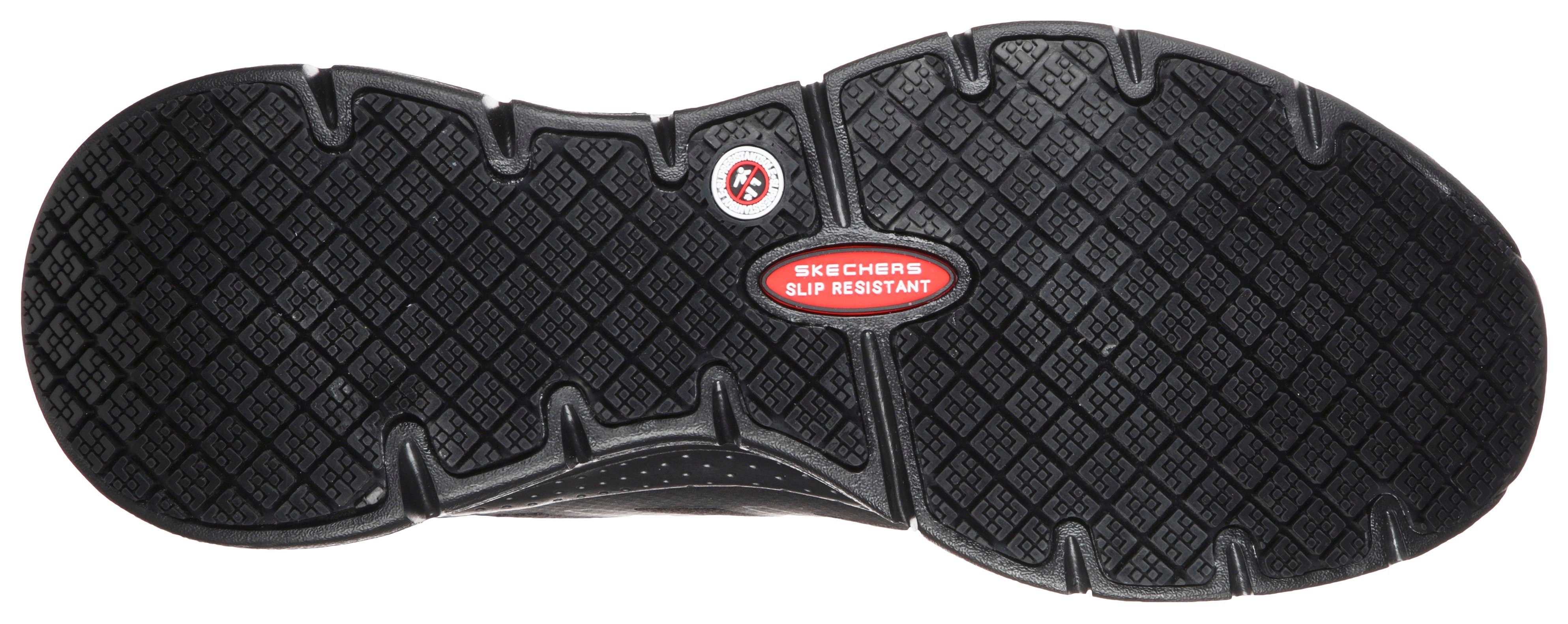 Skechers ARCH FIT SR Berufsschuh mit gepolstertem Schaftrand