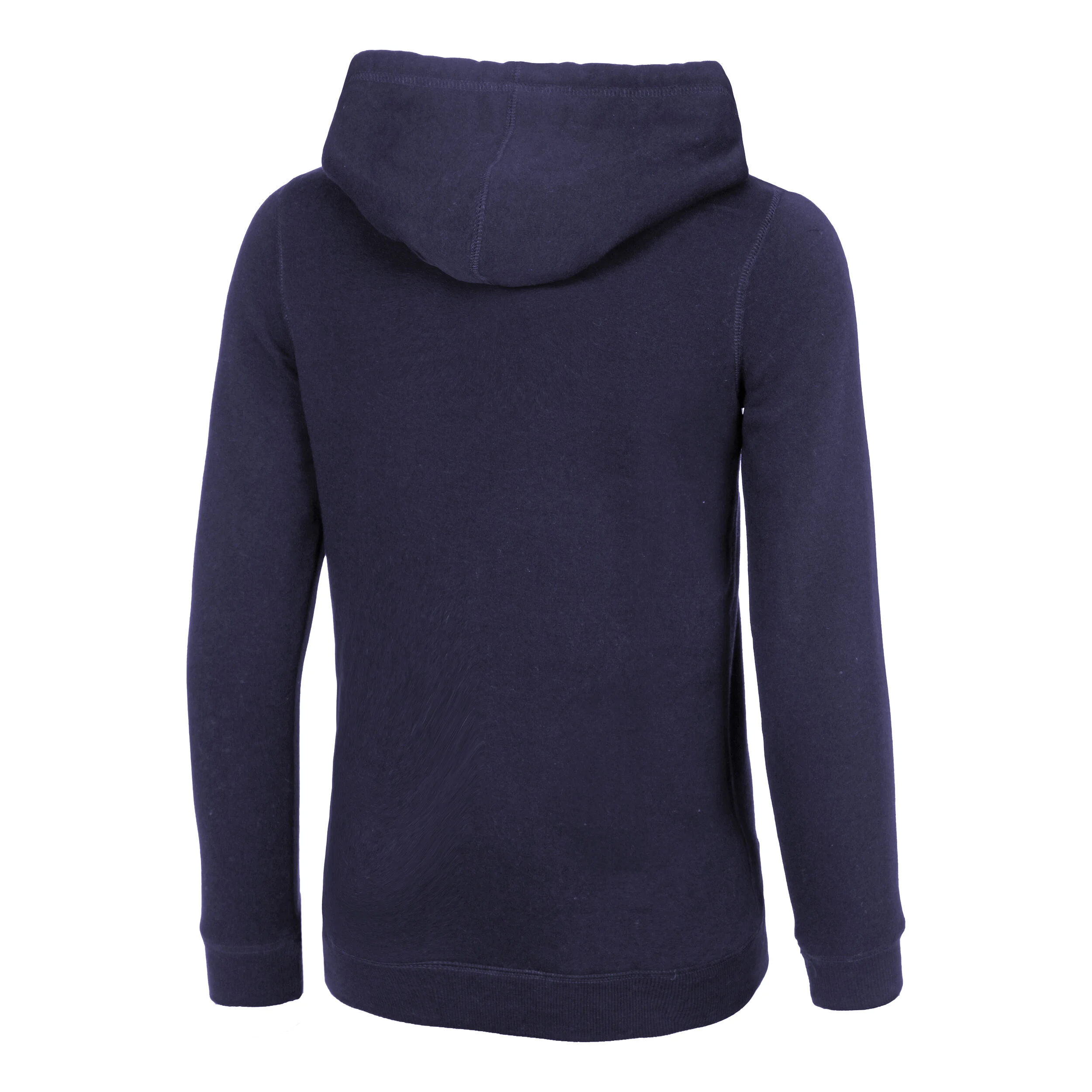 Basic Hoody Damen - Dunkelblau, Pink