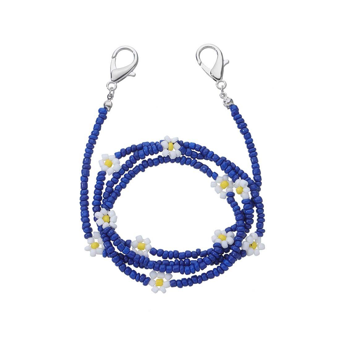 DRSEON Brillenkette 3 Lanyard Brillenkette Verlustprävention Rutschfest Winddicht