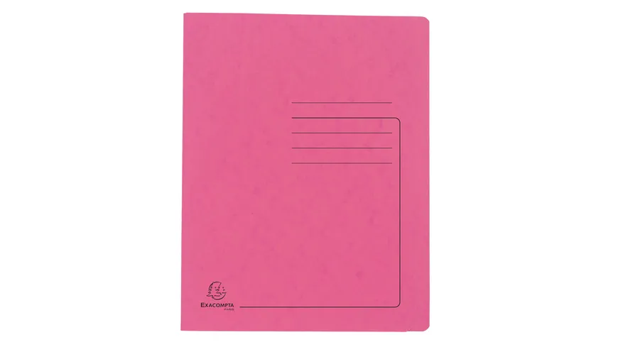 EXACOMPTA Schnellhefter A4 aus Colorspan 355g/m2 Rosa