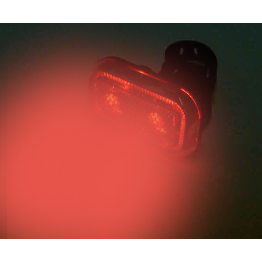 Fahrradrücklicht mit LED, von Maxxus, 1 Stück - ATU